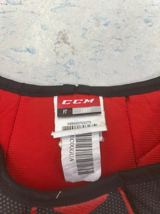 Used CCM JetSpeed FT350 Youth Shoulder Pads