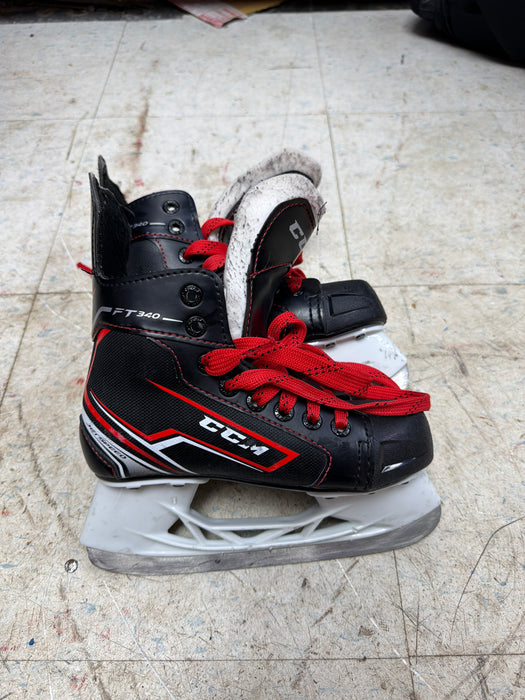 Used CCM JetSpeed FT340 Size 1.0 Skates