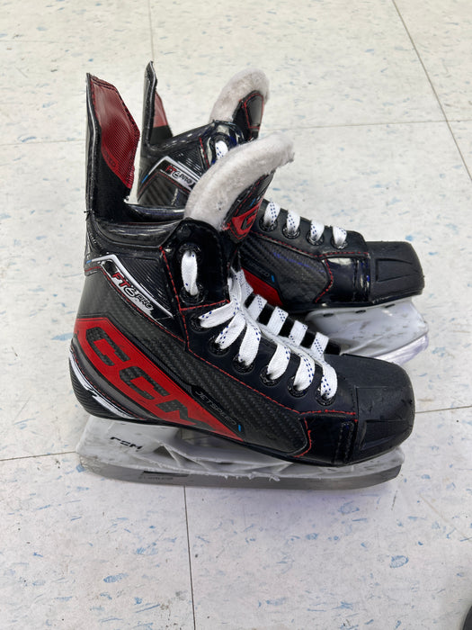 Used CCM JetSpeed FT6 Pro Youth Player Skates 12.5Y