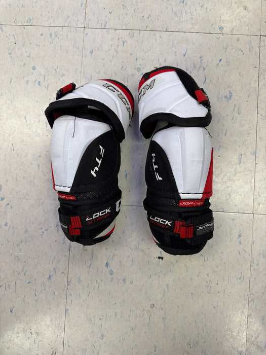 Used CCM Jetspeed FT4 Junior Large Elbow Pads