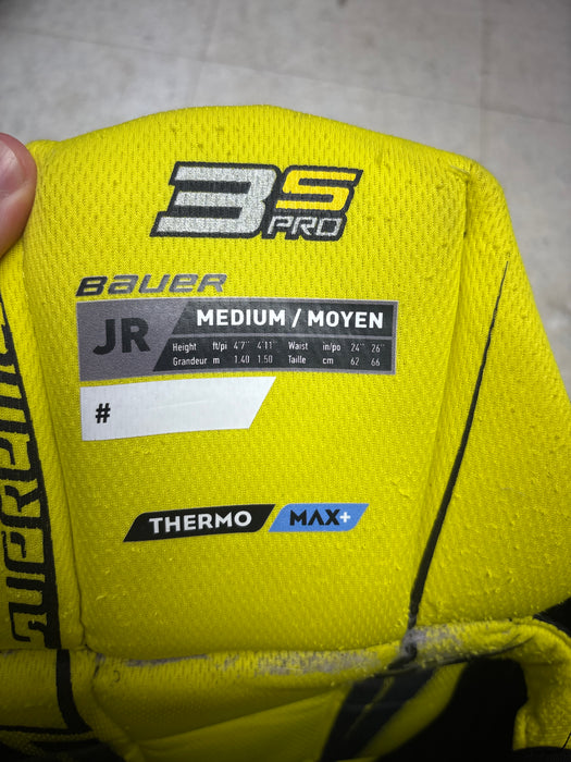 Used Bauer Supreme 3S Pro Junior Medium Pants
