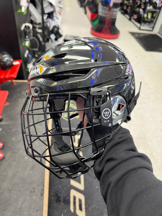 Used Warrior CF100 Helmet Combo Senior Medium