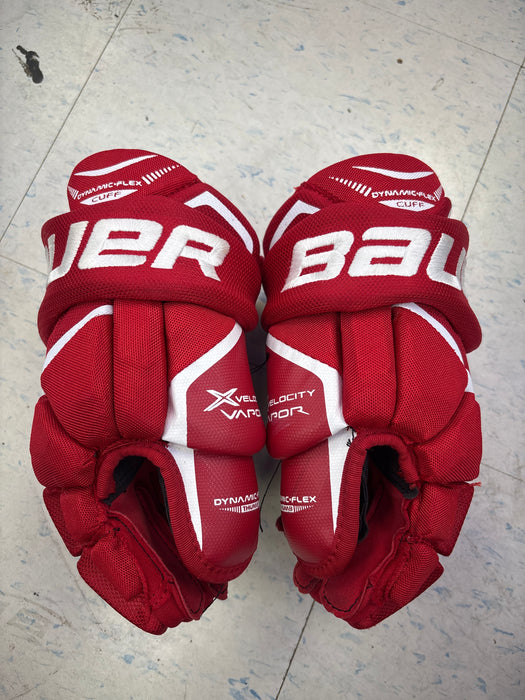 Used Bauer Vapor Velocity 12” Junior Gloves