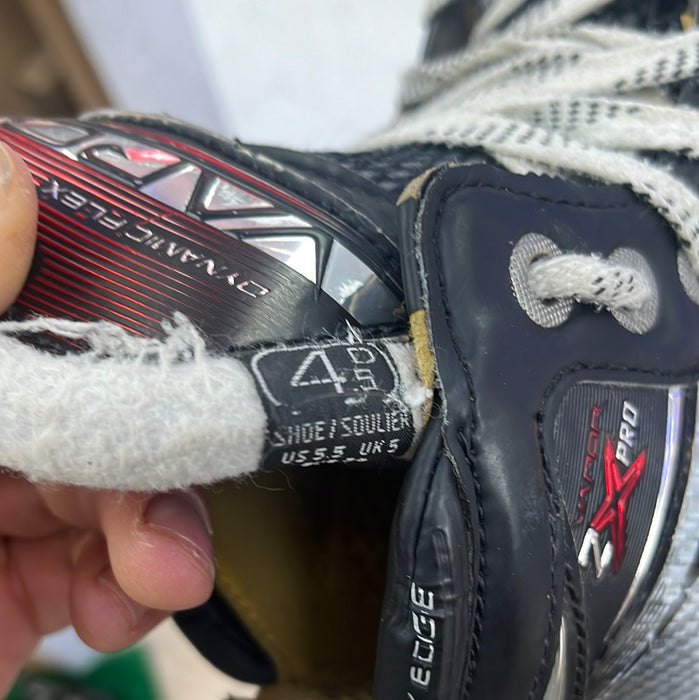 Used Bauer Vapor 2X Pro Size 4.5 Goal Skates