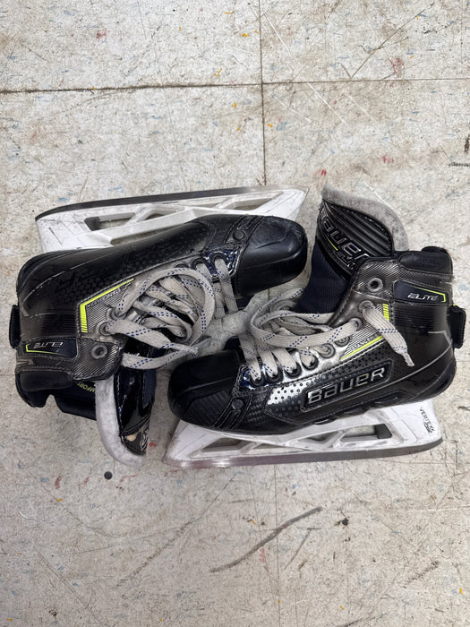 Used Bauer Elite Goalie Skates Size 6.5 Fit 2