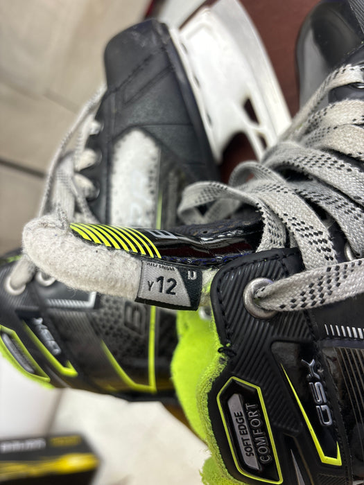 Used Bauer GSX Size 12.0D Youth Skates