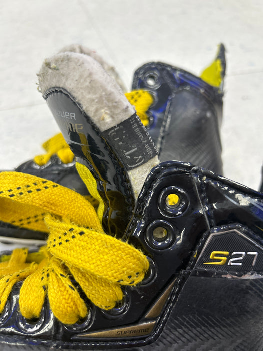 Used Bauer Supreme S27 Youth Player Skates