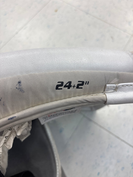 Used Vaughn SLR2 Junior 24+2” Goal Pads