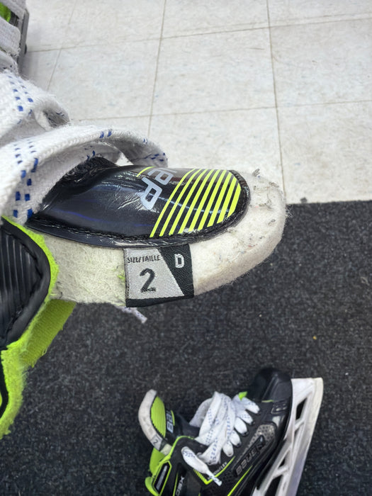 Used Bauer GSX Size 2.0D Goal Skates