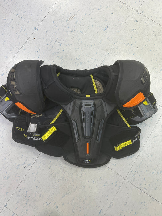 Used CCM Tacks AS-V Pro Junior Shoulder Pads
