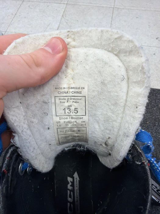 Used CCM JetSpeed FT680 Youth 13.5R Skates