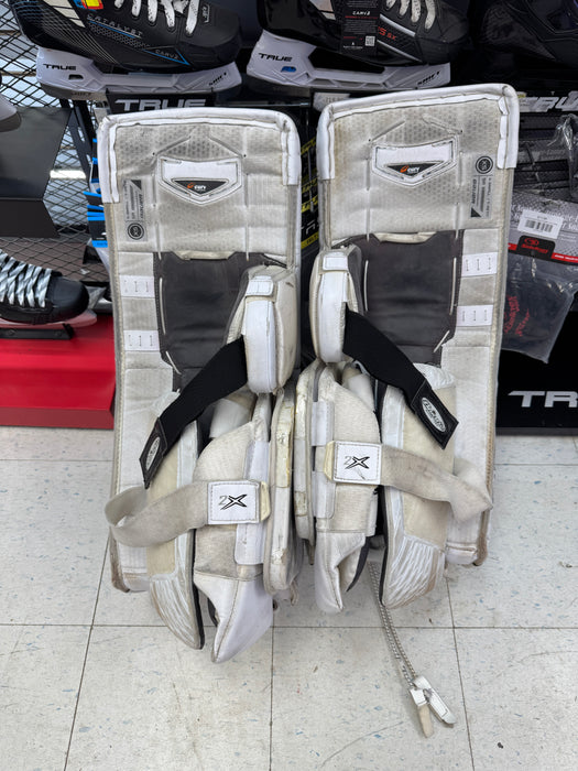 Used Bauer Vapor 2x Goalie Leg Pads Senior X-Small 32"