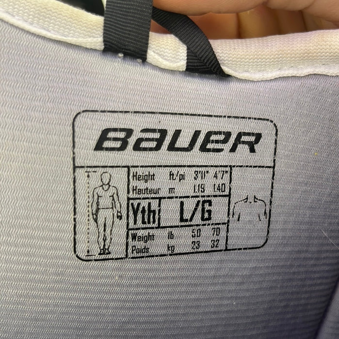 Used Bauer JT19  Youth Large Shoulder Pads