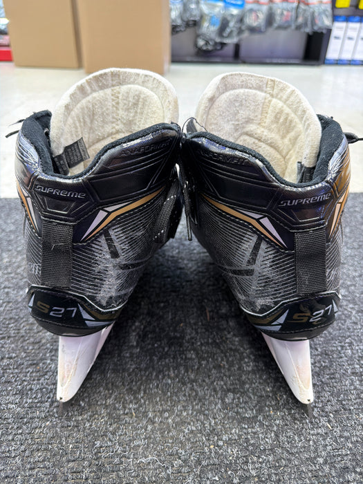 Used Bauer Supreme S27 Size 9.5EE Goal Skates