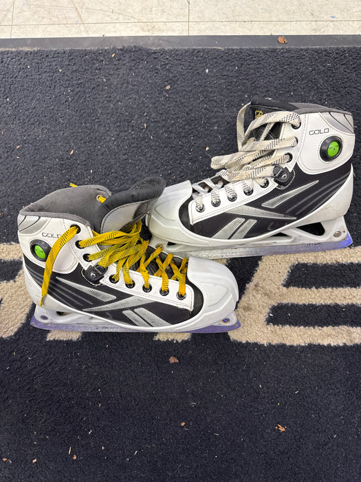 Used Reebok 11K GOLD 5.5D Goalie Skakes