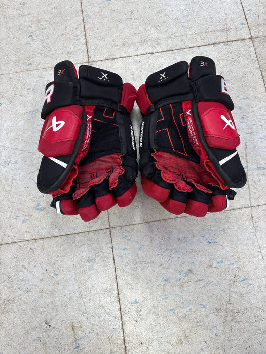 Used Bauer Vapor 3X Junior 12" Gloves