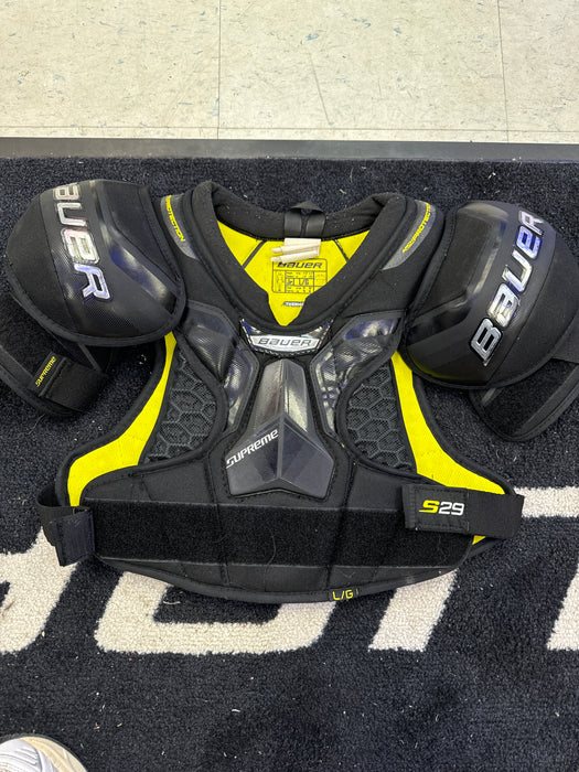 Used Bauer Supreme S29 Junior Large Shoulder Pads