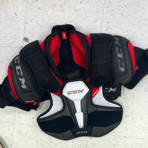 Used CCM JetSpeed FT4 Junior Small Shoulder Pads