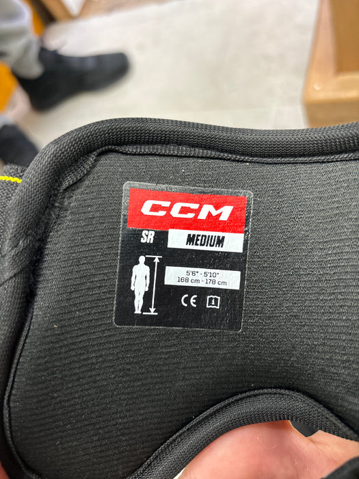 Used CCM Tacks Prime Senior Medium Elbow Pads