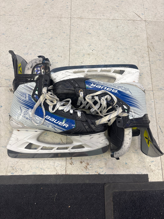 Used Pro Stock AHL Toronto Marlies Bauer Vapor Hyperlite 2 Size 9.5 Skates