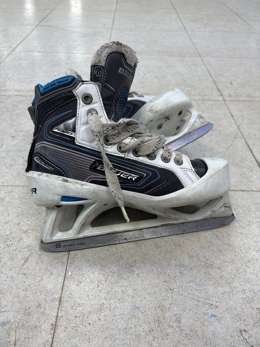 Used Bauer Reactor 7000 Size 3.0 D Goal Skate