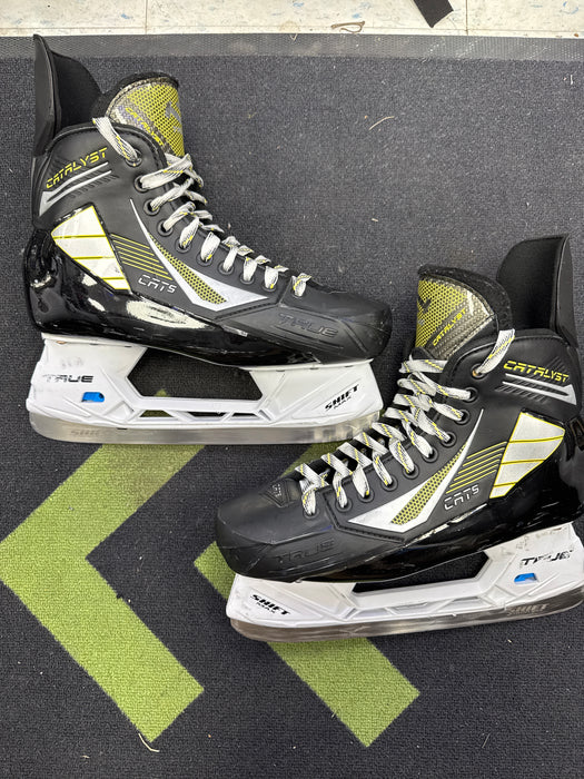 Used True Catalyst Cat 5 9.0D Player Skates