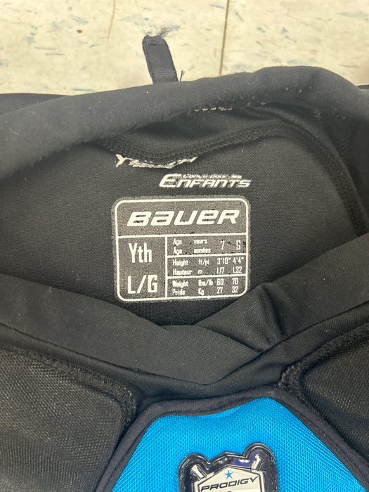 Used Bauer Prodigy Youth Shoulder Pads
