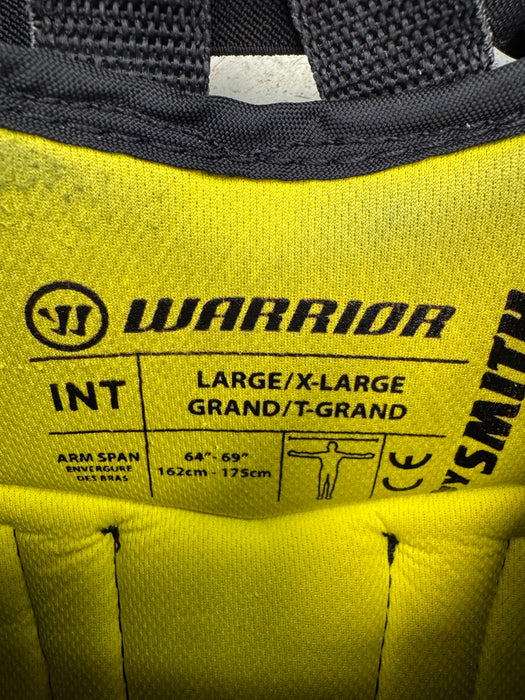 Used Warrior X3 E+ Chest Protector Intermediate Large / X-Large