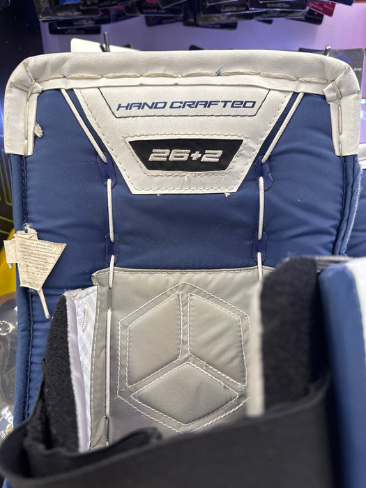 Used Vaughn Velocity V9 26+2” Goalie Leg Pads