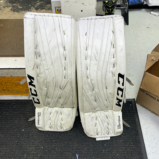 Used CCM Premier R1.9 31+1 Goal Pads