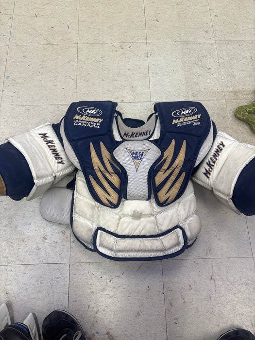 Used McKenney Instinct 490 Intermediate Large Chest Protector