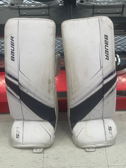Used Bauer Supreme S27 24+1 Goal Pads