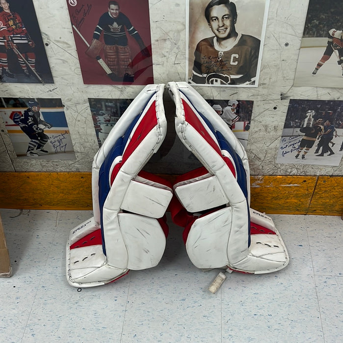 Used CCM EFlex 5.5 28”+1” Junior Goal Pads