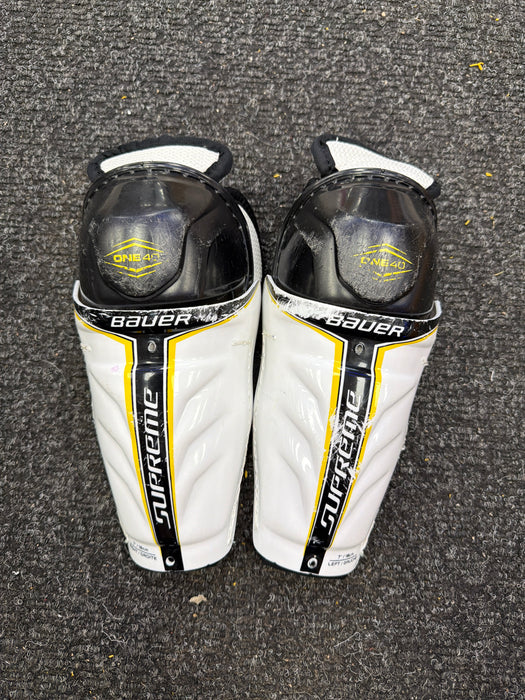 Used Bauer Supreme One40 7” Shin Guards