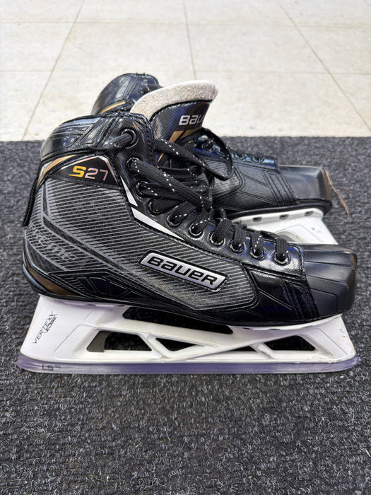 Used Bauer Supreme S27 Size 9.5EE Goal Skates