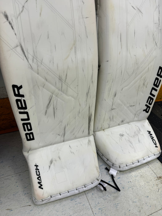 Used Bauer Supreme Mach Leg Pads Senior Medium