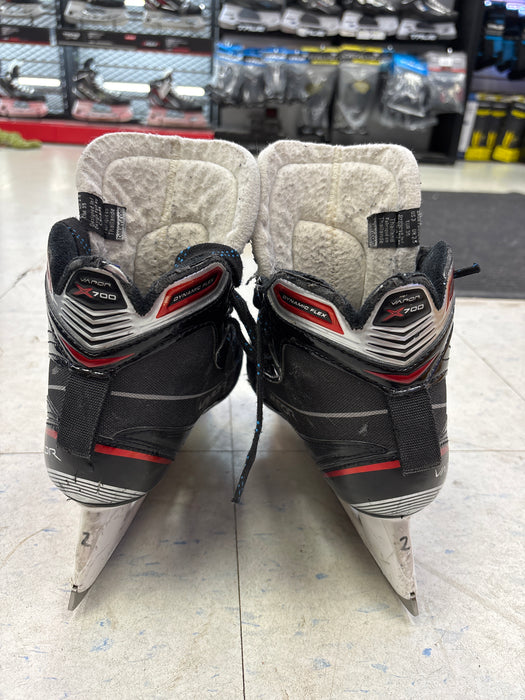 Used Bauer Vapor X700 Size 2.0D Goal Skates
