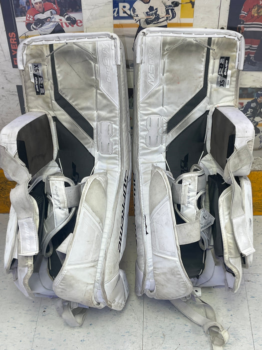 Used Bauer Supreme M5 Pro 32+1 Senior Goal Pads