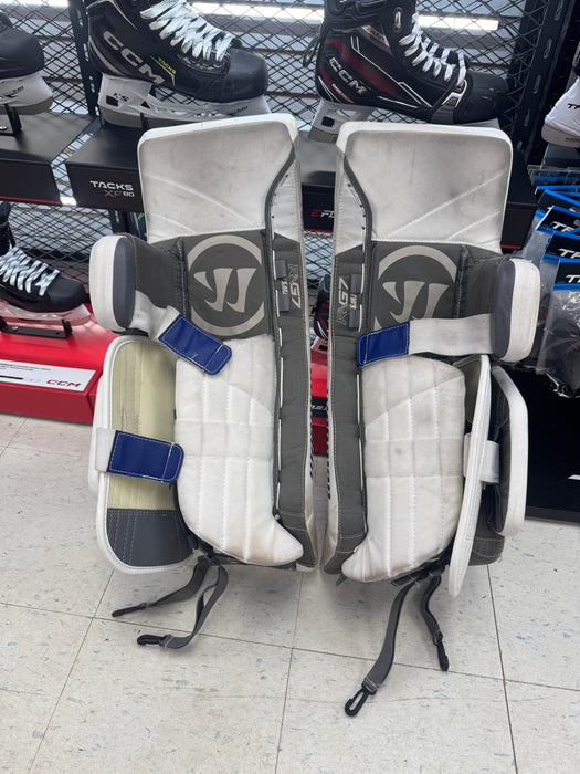 Used Warrior G7 Leg Pads Junior 28" + 1"