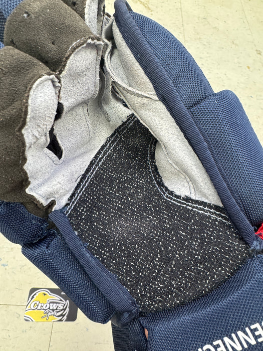 BECKETT SENNECKE Pro Stock Game Used CCM HGJSHL Gloves 14"