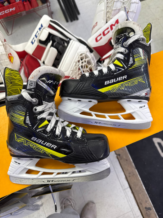 Used Bauer Vapor X4 12.5Y Player Skates