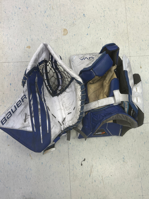 Used Bauer Vapor 3X Intermediate Catcher and Blocker Set