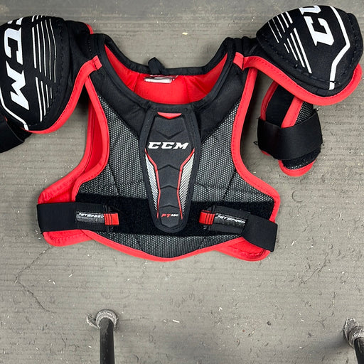 Used CCM Jetspeed FT350 Junior Small Shoulder Pads