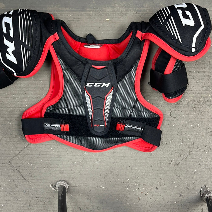 Used CCM Jetspeed FT350 Junior Small Shoulder Pads