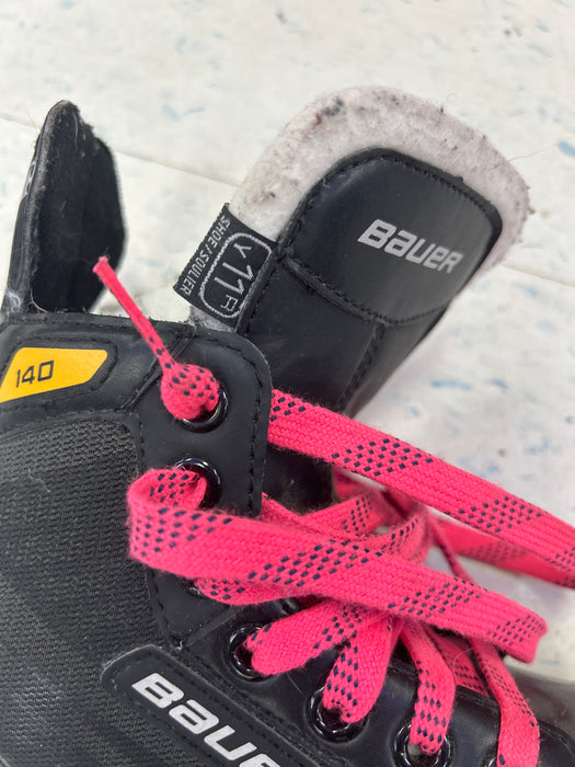 Used Bauer Supreme 140 Youth Player Skates 11.0Y