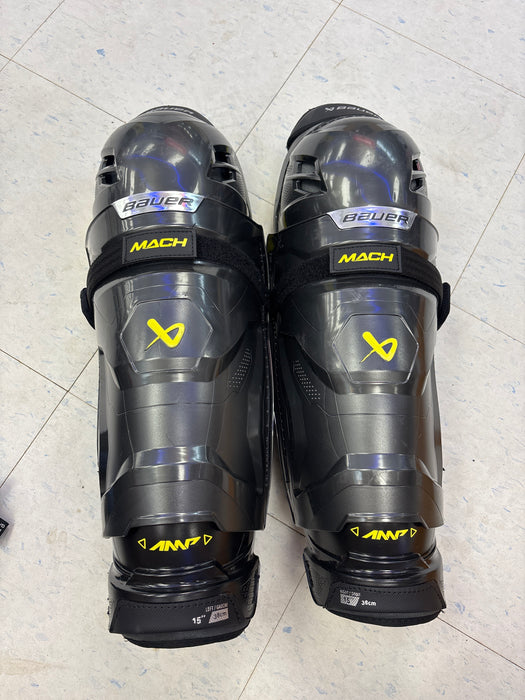 Demo Bauer Supreme Mach 15” Senior Shin Guards