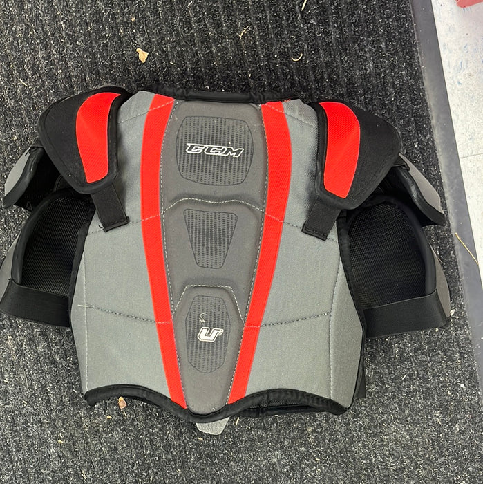 Used CCM U Junior Large Shoulder Pads