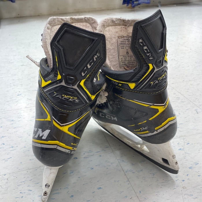 Used CCM Super Tacks AS3 Size 8 Skates
