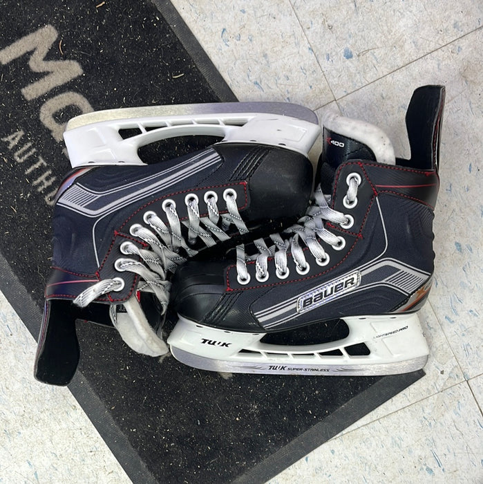 Used Bauer Vapor X400 Size 3EE Player Skates