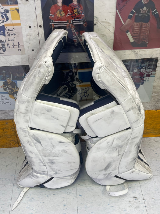 Used CCM E3.9 30+1 Goal Pads